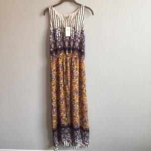 Lucky Brand Maxi Sun Dress. Size large.